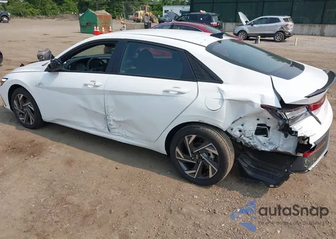 2025 Hyundai Elantra Sel Sport из США, поврежденный, VIN KMHLM4DG2SU956457